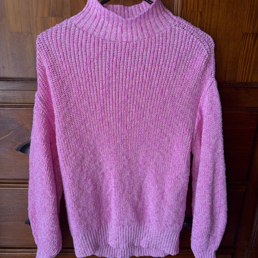 Aerie Oversized Mock Neck Sweater